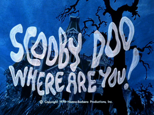 Title card to Scooby Doo, Where Are You!